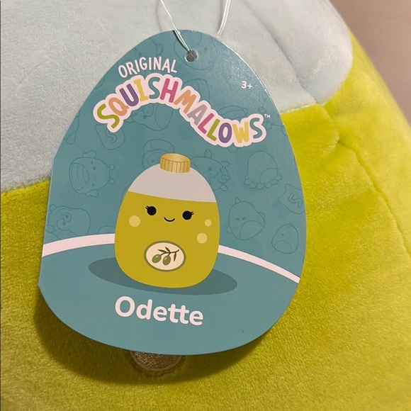 Squishmallow Odette Cute Green Olive NWT - Picture 2 of 4